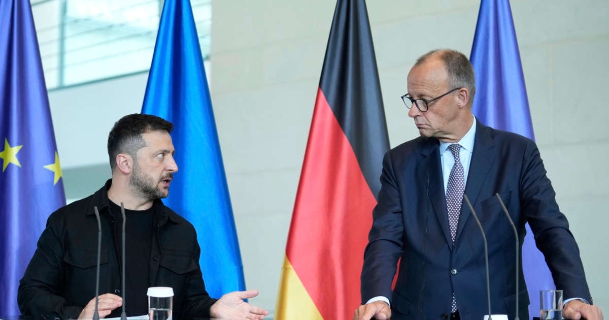 Канцлер Німеччини супроводжуватиме Зеленського на зустрічі з Трампом