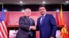 John Sullivan dhe Zoran Zaev 