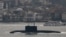 Российская подводная лодка "Ростов-на-Дону" в проливе Босфор. Декабрь 2015 года