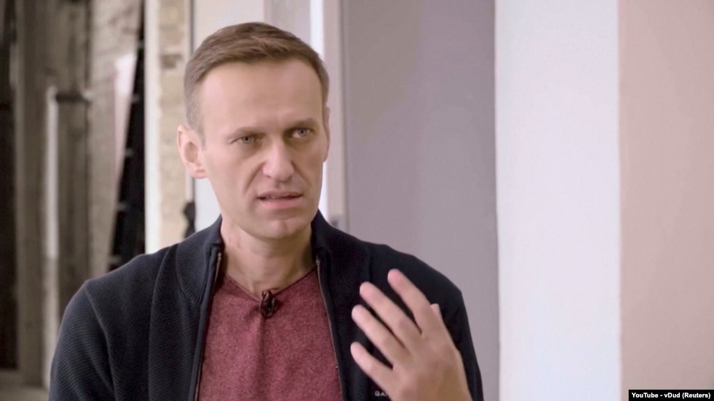 Алексей Навалний, аз мухолифони саршиноси ҳукумати Русия.
