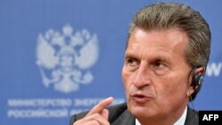 Єєврокомісар з енергетики Ґюнтер Еттінґер