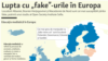 Moldova - infografic - fake news in Europa vs educatie mediatica, 22 martie 2021