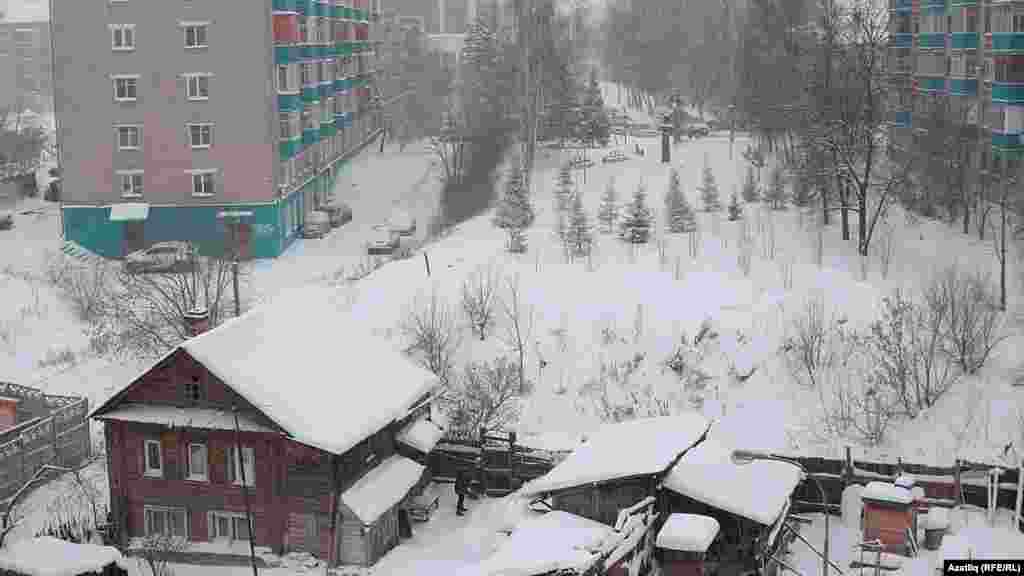 Казанның Киров районы, кар көртле ишегаллары