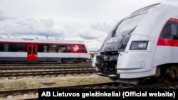 Lithuania - Electric train Vilnius - Minsk