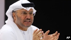 Emirati Minister of State for Foreign Affairs Anwar Gargash. FILE PHOTO
