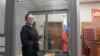 Alsu Kurmasheva la audieri la un tribunal din Kazan, pe 1 februarie 2024