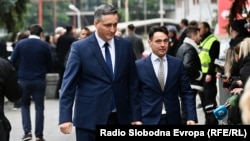 Član Predsjedništva BiH Denis Bećirović na komemoraciji.