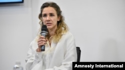 Катерина Мітєва, речниця Amnesty International в Україні