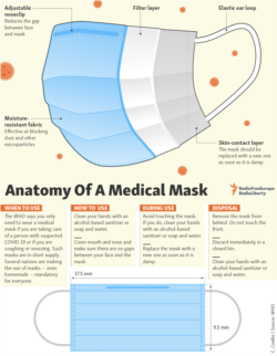 Infographic - Disposable mask