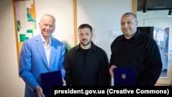 Зеленський у Данії повідомив про угоду щодо виробництва дронів із компанією зі США