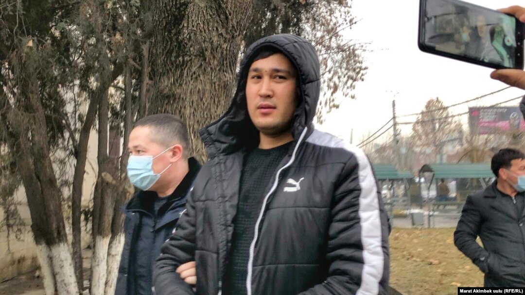 Мунарбек Сайпидинов сотко келген учурда. Ош шаары. 13-январь, 2021-жыл.