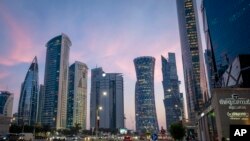 بخشی از شهر دوحه پایتخت قطر