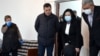 Президент Садыр Жапаровдун балдар менен көрүшүп жаткан учуру. 19-март, 2021-жыл.