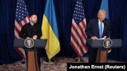 Президент США Трамп зустрівся з президентом України Зеленським у Флориді США, 28 грудня 2025 року