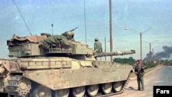 Iran used Chieftain tanks during Iran-Iraq war (1980-88). FILE PHOTO.