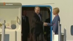 Владимир Путин прибыл в Афины (видео)