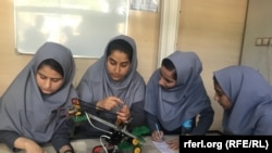 The Afghan girls robotics team