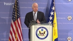 McCain Concerned About 'Russian Meddling' In Bosnia