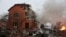 UKRAINE – Consequences of shelling of residential buildings. Sofiivska Borshchahivka, Kyiv region, February 22, 2026