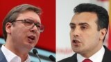 Aleksandar Vučić i Zoran Zaev