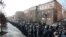 Armenia - Riot police are deployed outside the Central Election Commission building in Yerevan ahead of an opposition rally, 10Dec2015. 