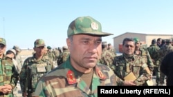 Afghansitan -- General Hayatullah Aqtash during a press conference in Kunduz, 11 Feb 2019