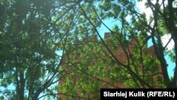 Толькі мая Беларусь. Камянецкая вежа пад промнямі ліпеньскага сонца.