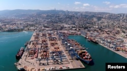 ისრაელის ქალაქ ხაიფის პორტი(საარქივო ფოტო)