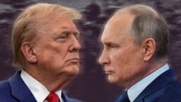 Президентът на САЩ Доналд Тръмп и руският президент Владимир Путин. Колаж.