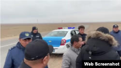 Кытайга каршы акция өткөн жер. 13-ноябрь, 2025-жыл