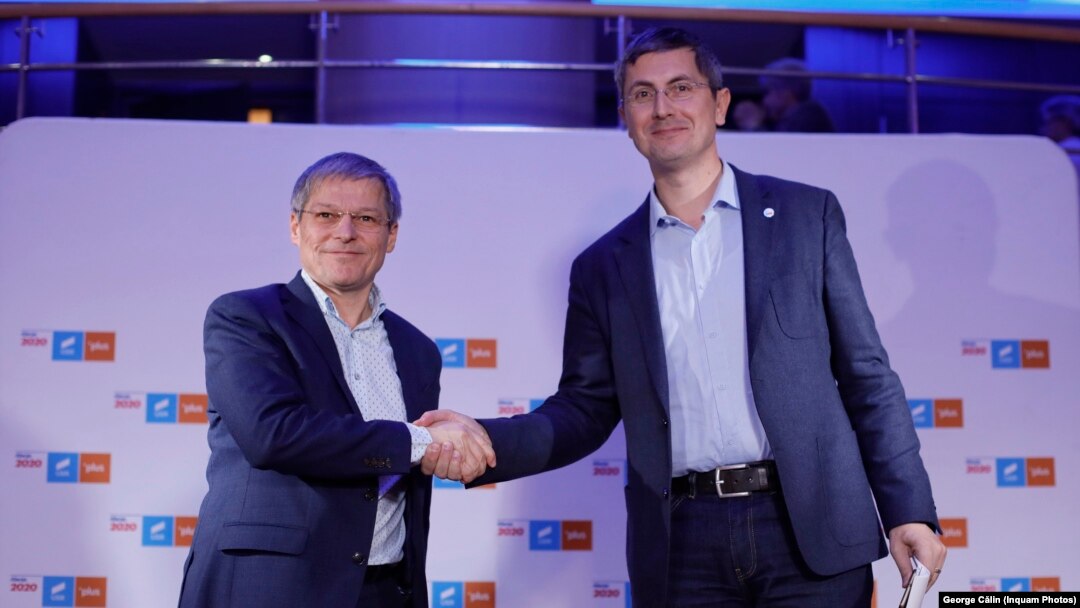 Dan Barna ți Dacian Cioloș, liderii Alianței USR PLUS