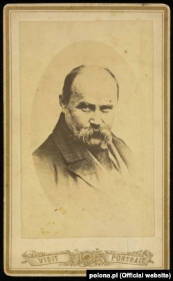 Портретна фотографія Тараса Шевченка близько 1860 року