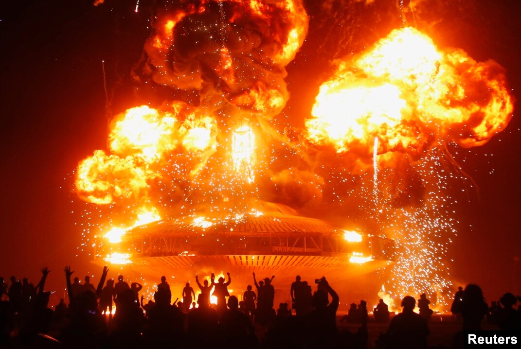The Burning Man Festival Of Art And Music