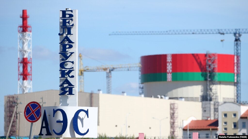 Belarus only began operating the Astravets nuclear power plant last week. (file photo)