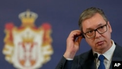 Predsjednik Srbije Aleksandar Vučić, 7. februara 2024.