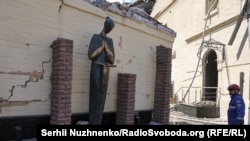 Muzeul Național „Cernobîl”, avariat în urma atacului rusesc de la Kiev, 24 mai 2026