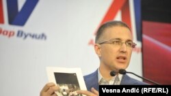 Nebojša Štefanović, ministar unutrašnjih poslova Srbije