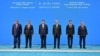 "Орталық Азия – Қытай" екінші саммитіне қатысушы Қазақстан, Қытай, Қырғызстан, Өзбекстан, Тәжікстан және Түрікменстан президенттері. Астана, 17 маусым, 2025 жыл.