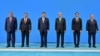 The leaders of Tajikistan, Kyrgyzstan, China, Kazakhstan, Turkmenistan, and Uzbekistan attend the second China–Central Asia Summit in Astana, Kazakhstan, on June 17, 2025.