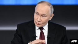 Vladimir Putin în timpul sesiunii anuale de întrebări și răspunsuri, 19 decembrie 2024