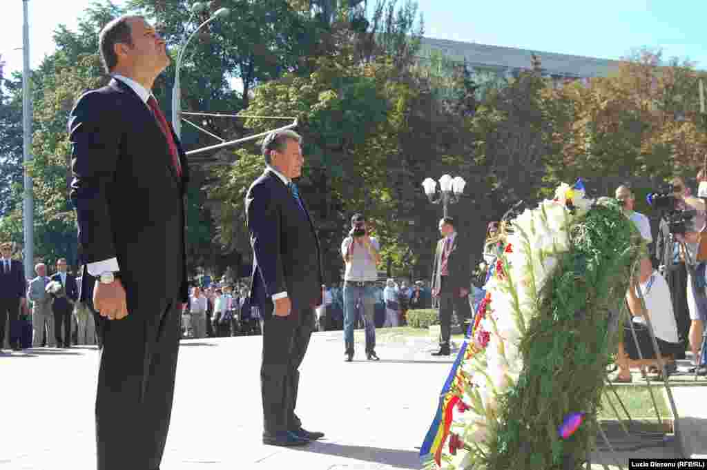 Vlad Filat și Mihai Ghimpu