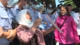 Kazakhs Protest For 100th Day To Demand China Release Relatives In Xinjiang