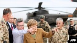 Канслери Олмон Ангела Меркел дар Афғонистон