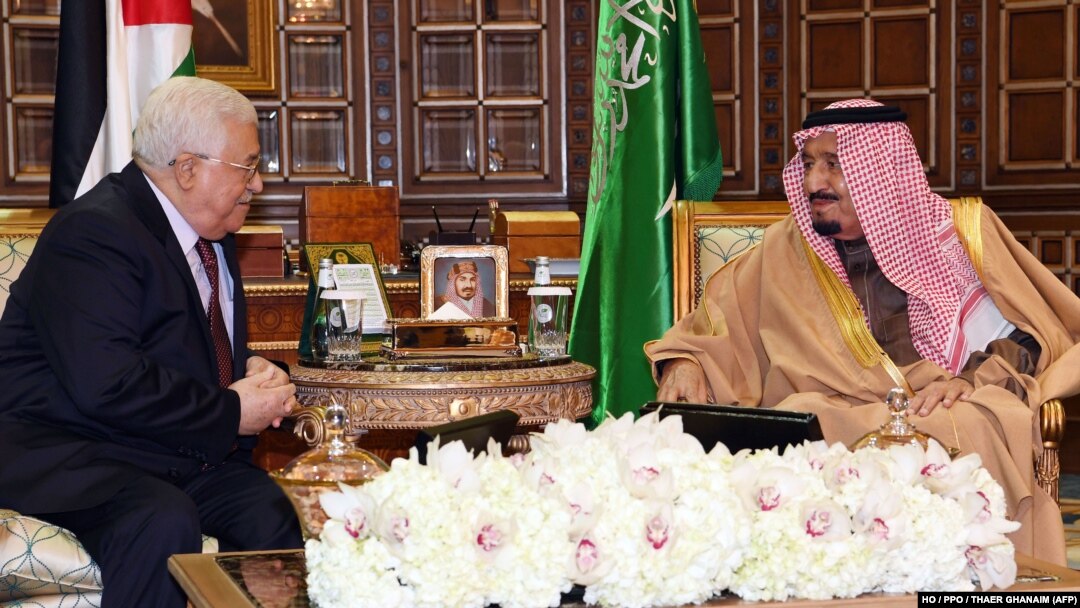 یکی از دیدارهای پیشین ملک سلمان و محمود عباس در ریاض در اول دی ماه سال گذشته.