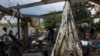 Последствия удара по базе отдыха в селе Черкасская Лозовая, 19 мая