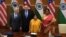 U.S. Secretary of Defense Jim Mattis , U.S. Secretary of State Mike Pompeo with their Indian Counterparts. 