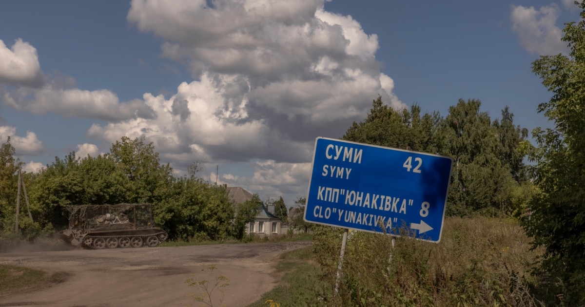 უკრაინა: რუსმა სამხედროებმა სასაზღვრო სოფლის მაცხოვრებლები რუსეთში გადაიყვანეს