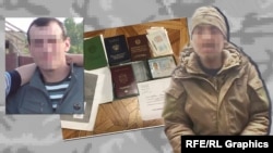 Colaj de fotografii postate de el sau scurse online ale lui Dumitru S., cetățean moldovean din Camenca, reținut în Rusia în noiembrie 2024 și ajuns în scurt timp în prizonierat la ucraineni