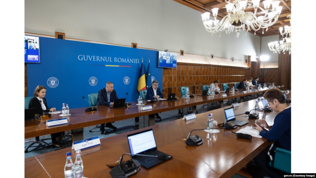 Romania, Guvern, sedinta online, 11 octombrie