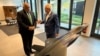 Лидерът на ГЕРБ Бойко Борисов и президентът на "Райнметал" Армин Папергер
